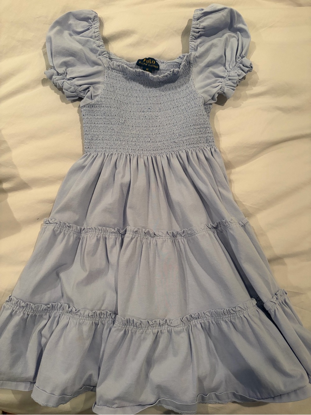 Ralph Lauren girls blue dress size 6